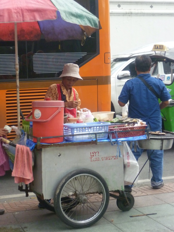 Typical food stand